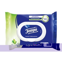 Tempo Feuchte Toilettentücher Sanft&sens 42 Stück