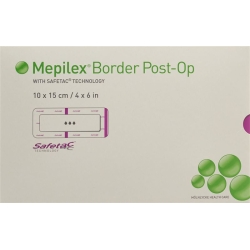 Mepilex Border Post OP 10x15cm (neu) 10 Stück