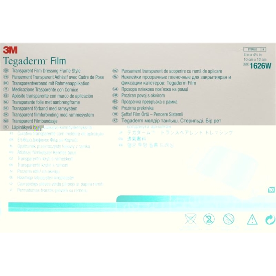 3M Tegaderm Film Transparentverband 10x12cm 50 Stück buy online