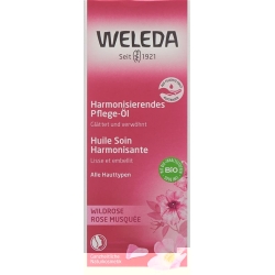 Weleda Wildrose Harmonisierendes Pflege-Öl Glasflasche 100ml