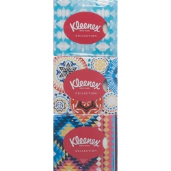 Kleenex Collection Kosmetiktue Wuerf Trio 3x 48 Stück