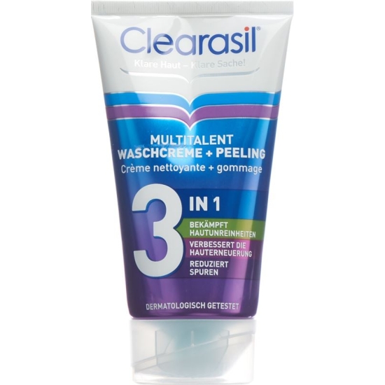 Clearasil Multitalent Waschcreme&peeling 150ml buy online