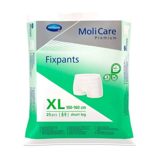Molicare Premium Fixpants Shortleg Size XL 25 pieces buy online