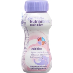 Nutrini Drink Multi Fibre Erdbeer 200ml