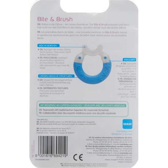Mam Bite & Brush 3+m buy online