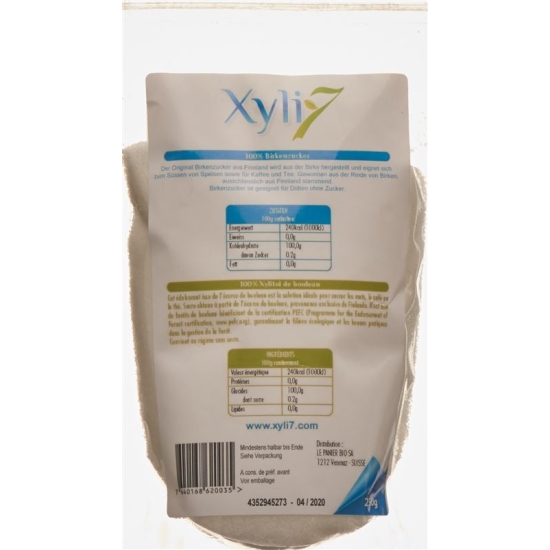 Xyli7 Birkenzucker Beutel 250g buy online