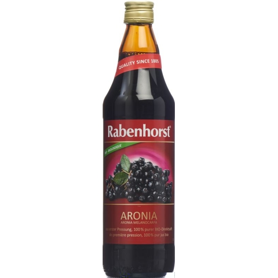 Rabenhorst Aronia Muttersaft Bio Flasche 750ml buy online