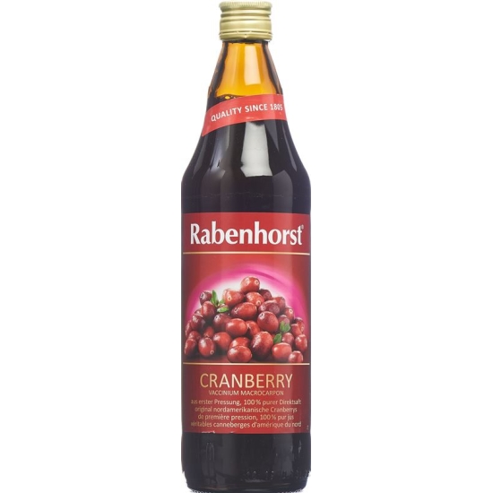 Rabenhorst Cranberry Muttersaft Flasche 750ml buy online