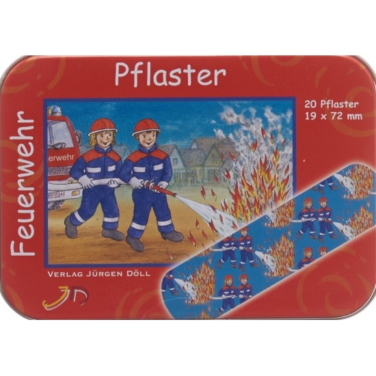 Doell Heftpflaster 19x72mm Feuerwehr Dose 20 Stück buy online