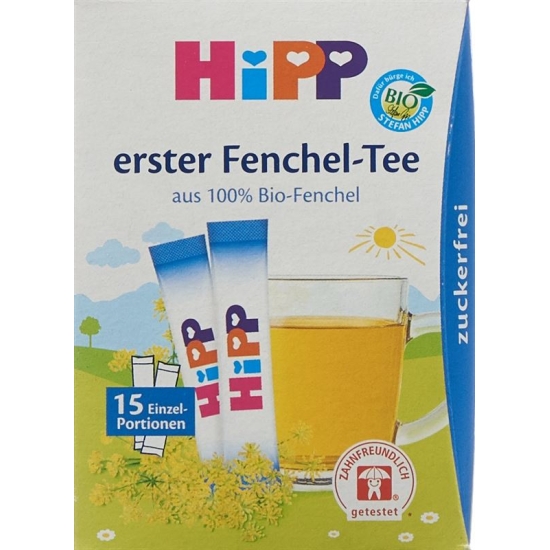 Hipp Baby Fenchel Tee (neu) 15 Stick 0.36g buy online