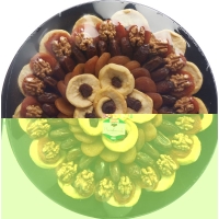 Issro Früchteteller Stella 800g