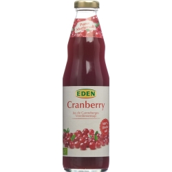 Eden Cranberry Mutters ohne Zucker Unverdue Bio 750ml