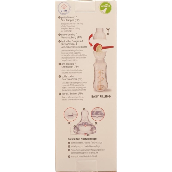 Bibi Flasche Natural Happiness 260ml 2+ Play buy online