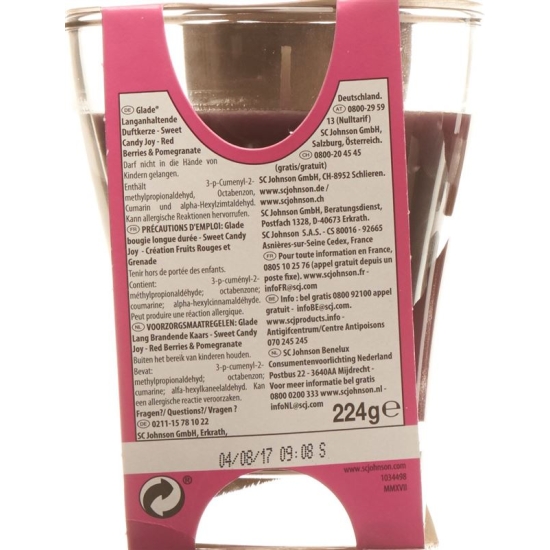 Glade By Brise Premium-Duftkerze Beere&grana 224g buy online