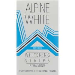 Alpine White Whitening Strips Sensitive F 7 Anwend