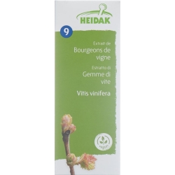 Heidak Knospe Weinrebe Viti Vin Glyc Maz Flasche 30ml
