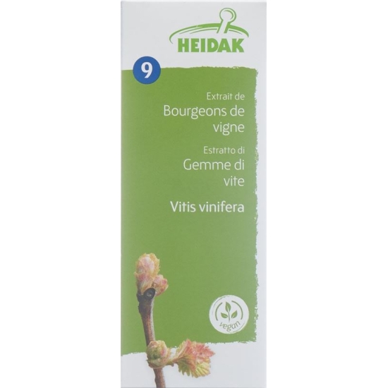 Heidak Knospe Weinrebe Viti Vin Glyc Maz Flasche 30ml buy online