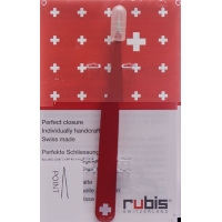 Rubis Pinzette Spitz Rot Inox