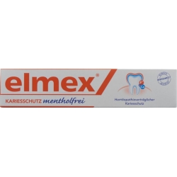 Elmex Mentholfrei Zahnpasta Tube 75ml