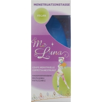 Me Luna Menstruationstasse Classic L Blau