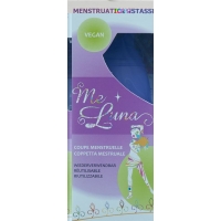 Me Luna Menstruationstasse Sport L Blau-Violett