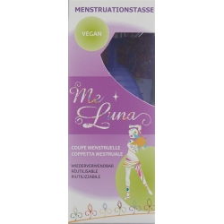 Me Luna Menstruationstasse Sport Shorty L Blau-vi