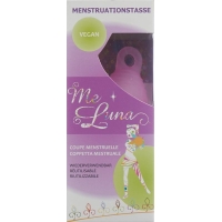 Me Luna Menstruationstasse Soft Shorty S Rosa