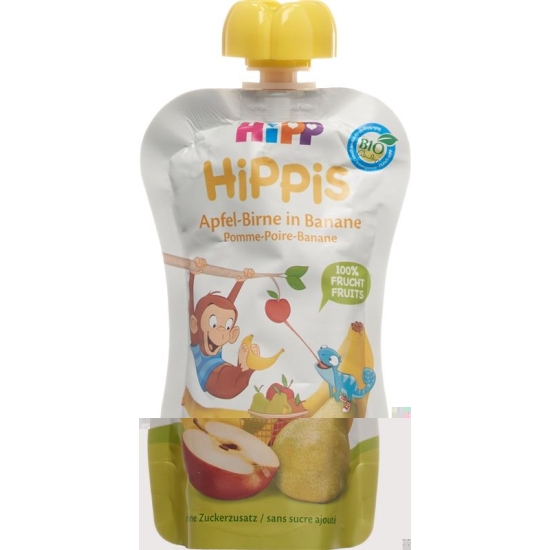 Hipp Apfel-birne-banane Anton Affe 100g buy online