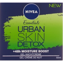 Nivea Urban Skin Detox Gel-Nachtcreme 50ml