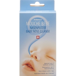 Actipharm Nasenputzer mit 5 Ansaetzen