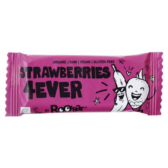 Roobar Rohkostriegel Strawberries 4ever 20x 30g buy online