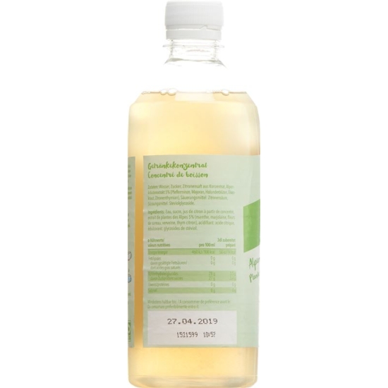 So&so Alpenkräuter Konzentrat mit Stevia Flasche 5dl buy online