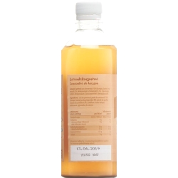 So&so Apfel-ingwer-zimt Konzentrat mit Stevia Flasche 5dl