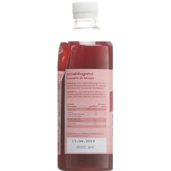 So&so Hibiskus-Minze Konzentrat mit Stevia Flasche 5dl