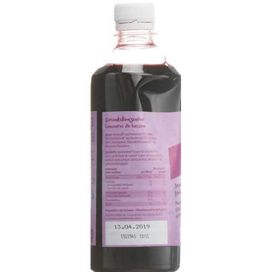 So&so Aronia-holunderblüte Konzentrat Bio Flasche 5dl buy online
