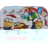 Flawa Junior Plast Strips Minions X-mas Dose 20 Stück