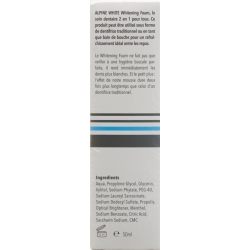 Alpine White Whitening Foam