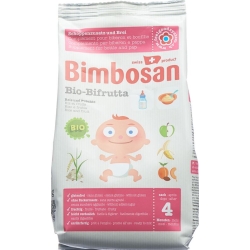 Bimbosan Organic Bifrutta Powder Rice + Fruit Bag 300