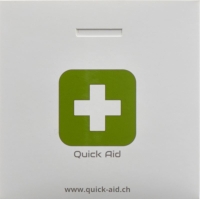 Quick Aid Plaster 6x460cm Latex Free Blue