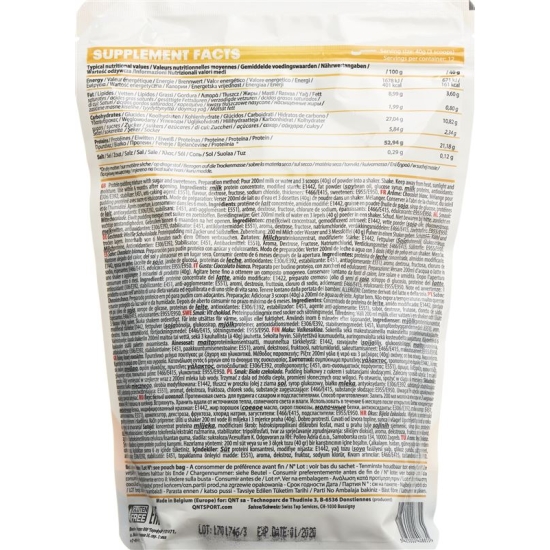 Qnt Dessert Protein Pudding White Chocolate 480g buy online