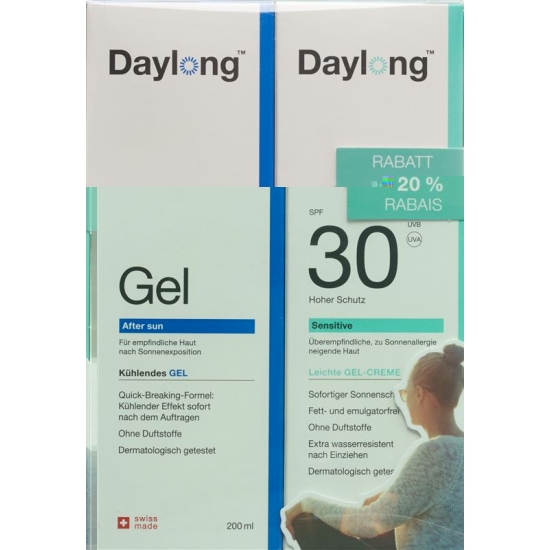 Daylong Sensitive Gel-Creme Spf30&aft Sun Gel -20% buy online