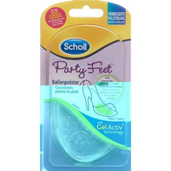 Scholl Party Feet ball pads 1 pair buy online