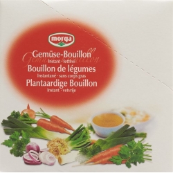 Morga Gemüse Bouillon Fettfrei 20x 4g