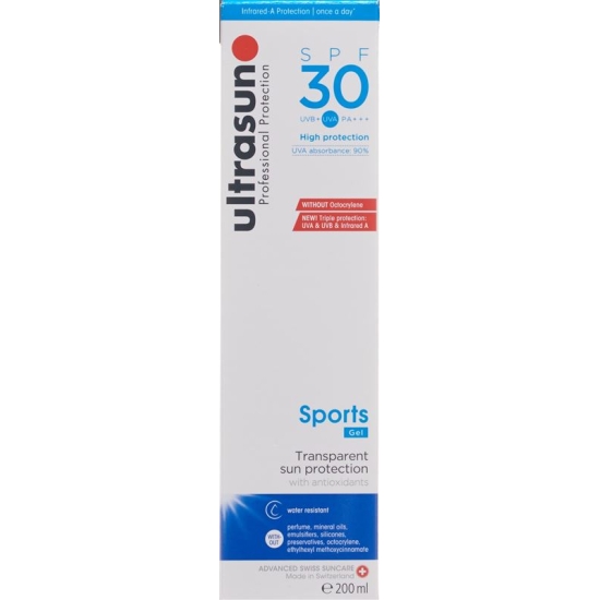 Ultrasun Sport Gel SPF 30 bottle 200ml buy online