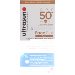 Ultrasun sun protection fluid face tinted Honey SPF 50+ 40ml