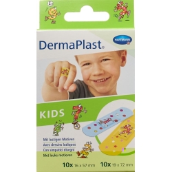 Dermaplast Kids Strips 2 sizes 20 pieces