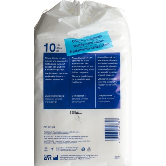 Flawa Mensa Wattebinden 10 Stück buy online