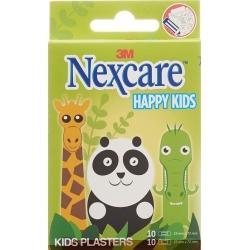 3M Nexcare Kinderpflast Happy Kids Animals 20 Stück