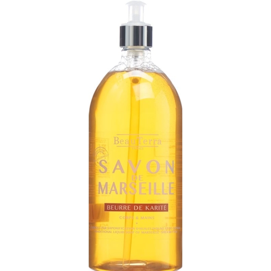 Beauterra Flüssigseife Marseille Karite 1000ml buy online