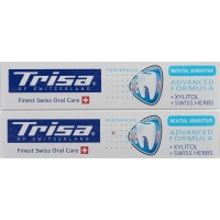 Trisa Zahnpasta Revital Sensitive Duo 2x 75ml